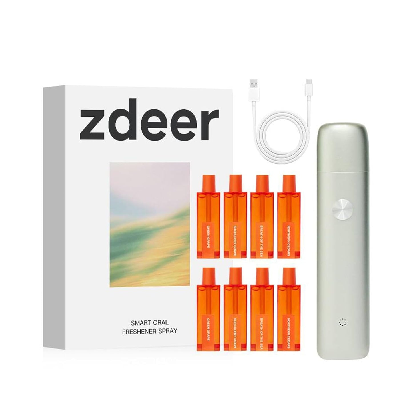 Smart Electric Oral Spray, Breath Freshener, Rechargeable OralCare Mist, Fresh Breath for Men and Women, Alcohol Free