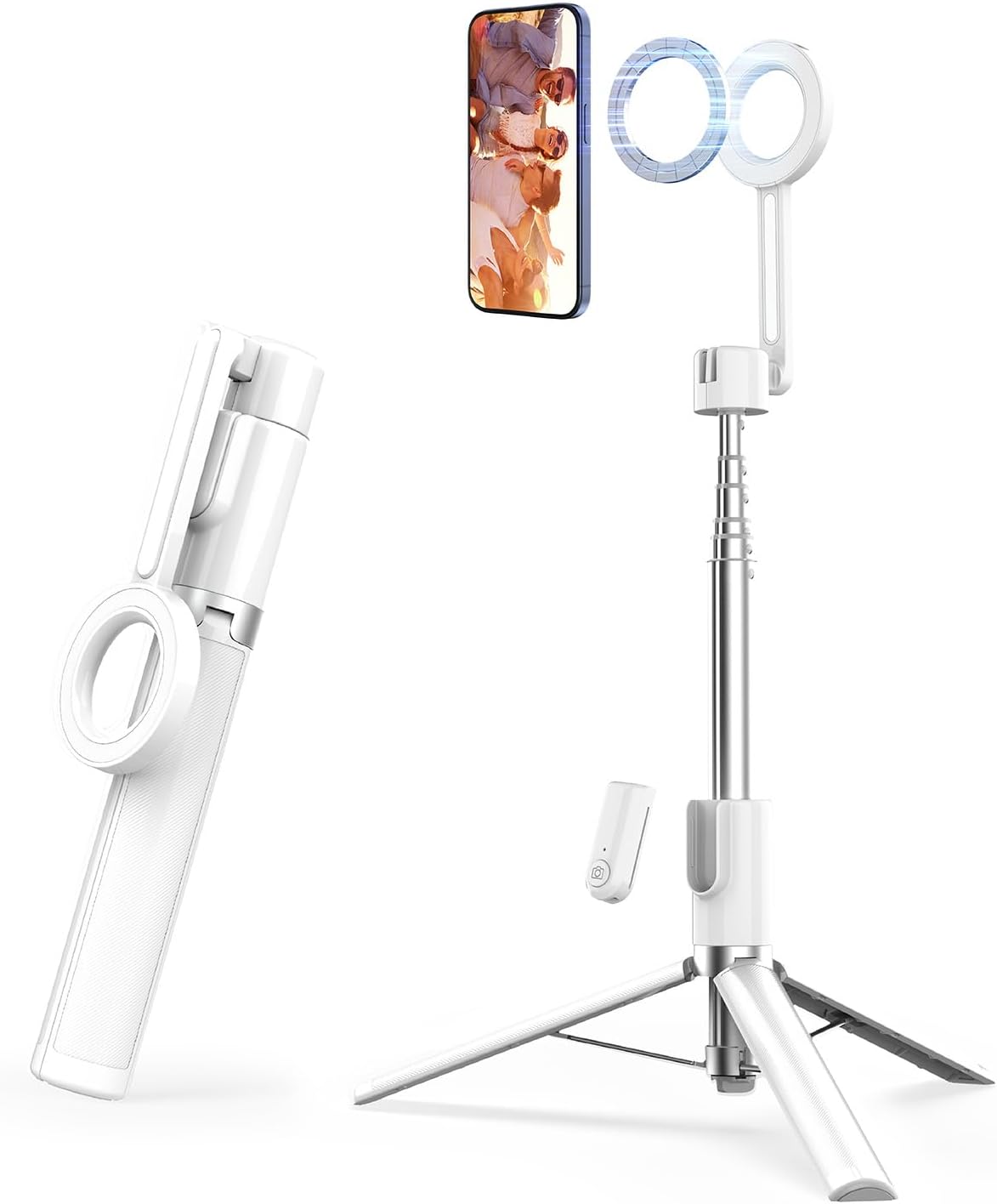 VibeDoc Magnetic Selfie Stick Tripod with Remote