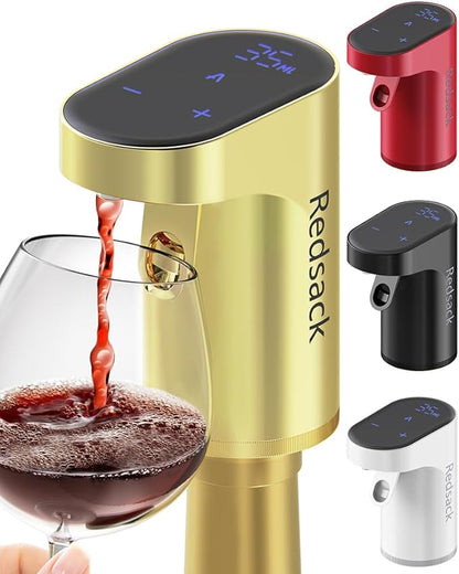 Electric Wine Decanter Aerator Dispenser Pourer Whiskey Adjustable Quantity Liquor Wine Pump