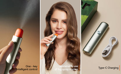 Smart Electric Oral Spray, Breath Freshener, Rechargeable OralCare Mist, Fresh Breath for Men and Women, Alcohol Free