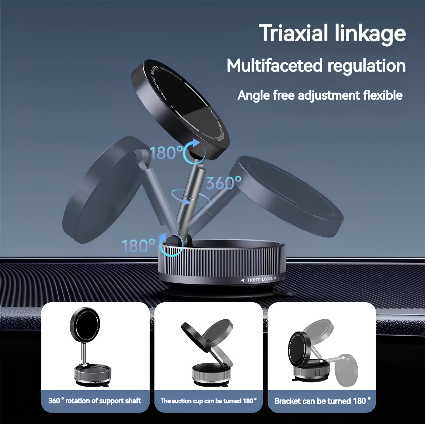 MagnoStand™ - 360° Magnetic Mount