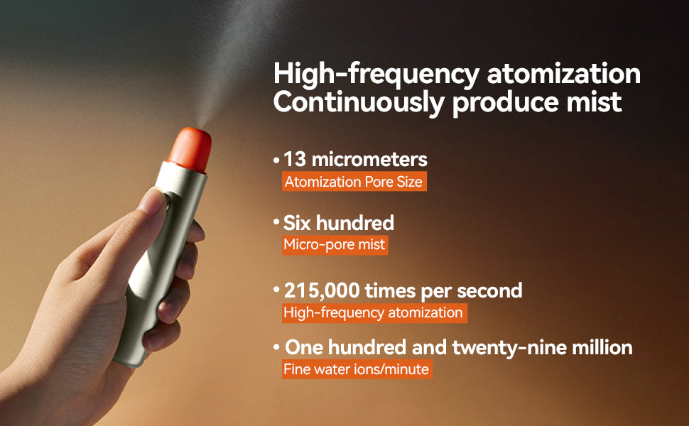 Smart Electric Oral Spray, Breath Freshener, Rechargeable OralCare Mist, Fresh Breath for Men and Women, Alcohol Free