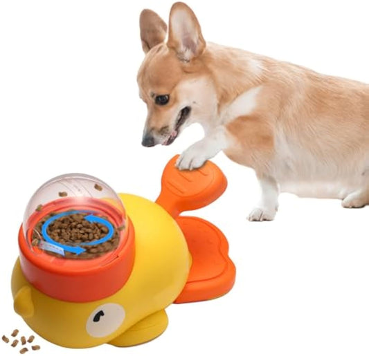 Dog Interactive Treat Dispenser Toy, Food Puzzle Slow Feeder
