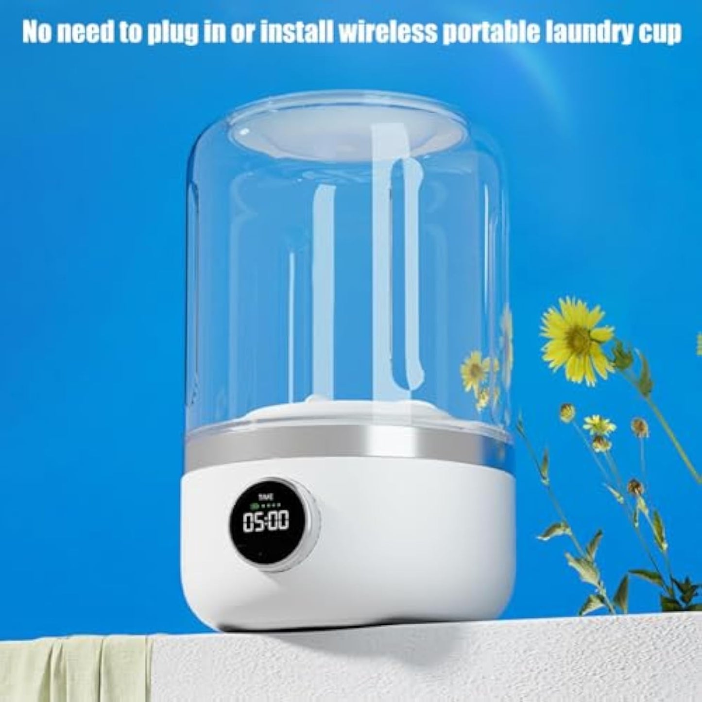Wireless Portable Laundry Cup